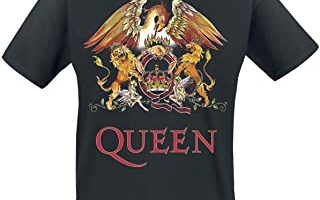 camiseta queen negra